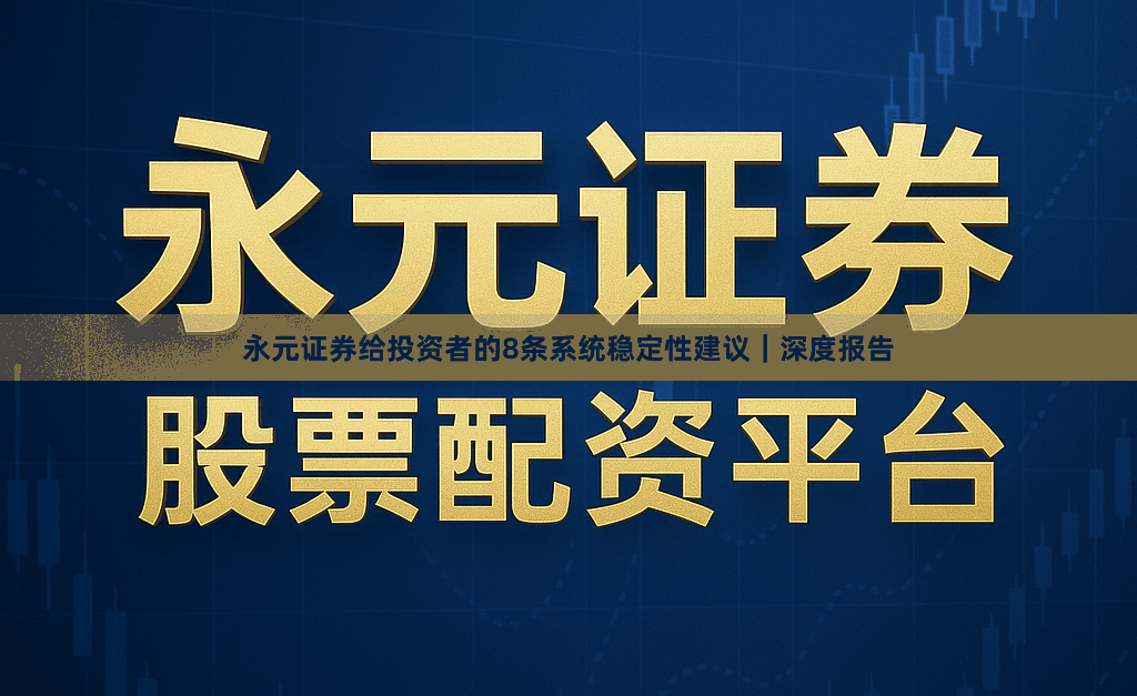 永元证券给投资者的8条系统稳定性建议｜深度报告