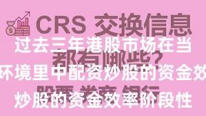 过去三年港股市场在当前震荡市环境里中配资炒股的资金效率阶段性
